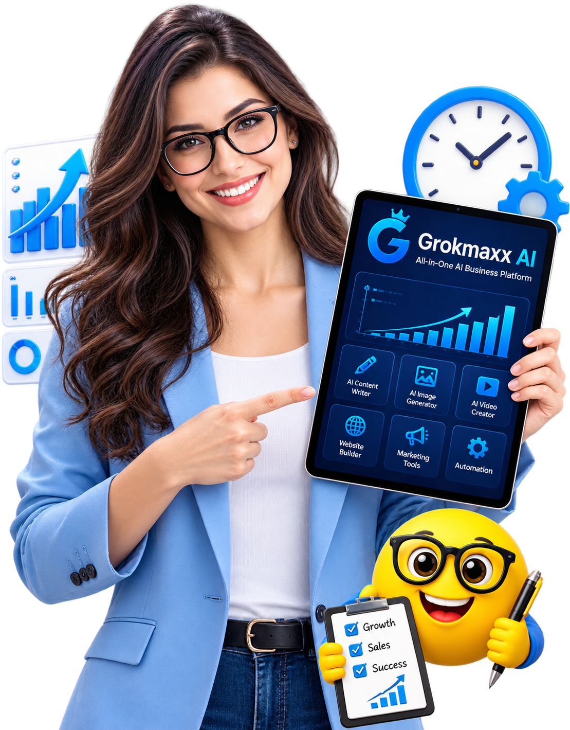 Grokmaxx AI 40 Hours Time Saved