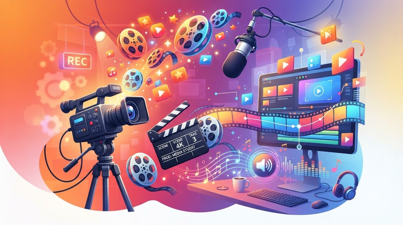 Hollywood 4K Video Editing Studio